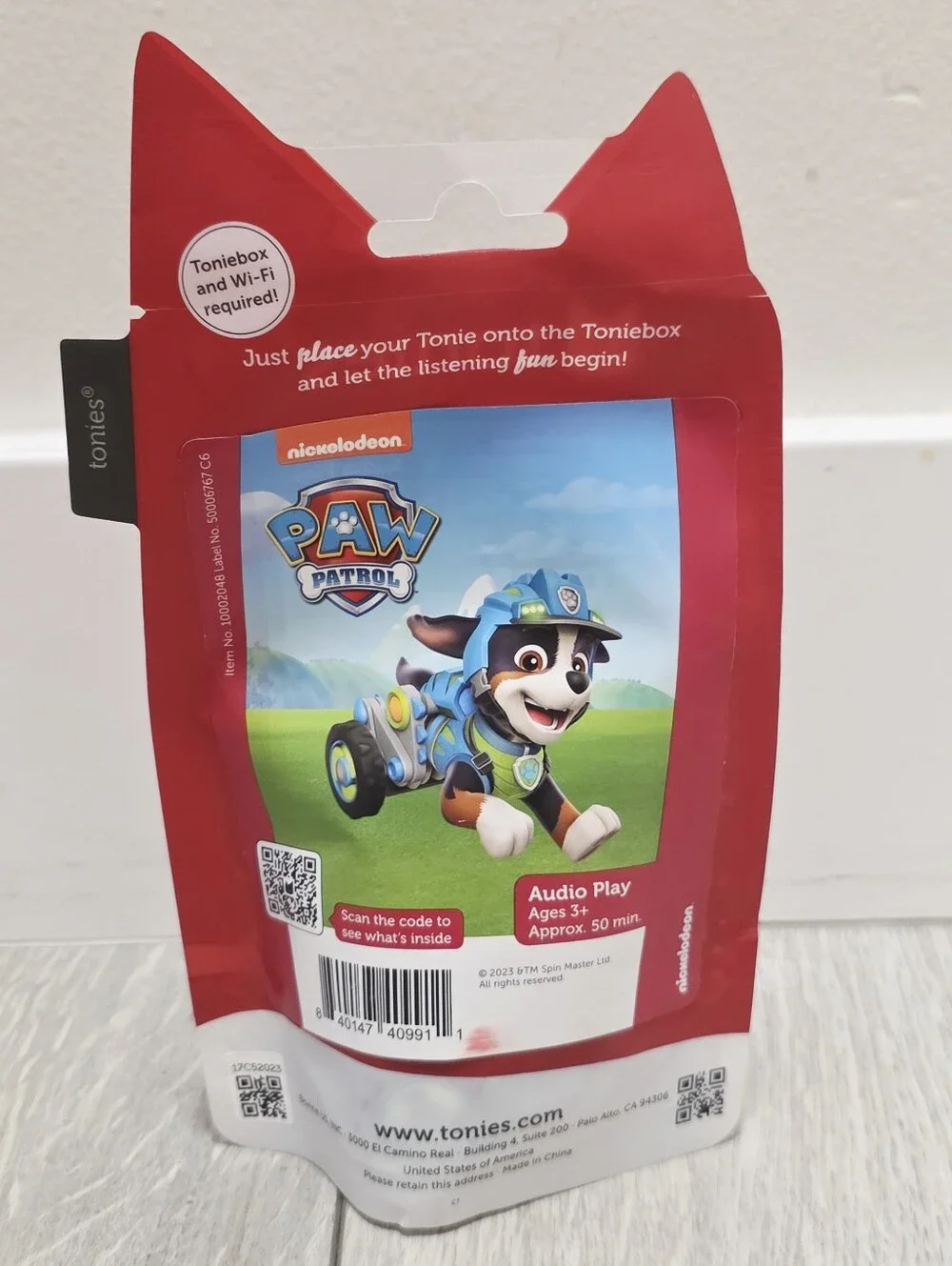 Tonies PAW Patrol Rex Tonie for Toniebox